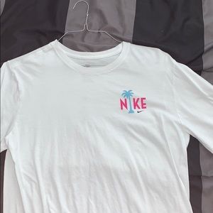 White Nike Long Sleeve